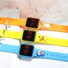 Đồng Hồ Đeo Tay Điện Tử LED Hình Vuông Hoạ Tiết Hoạt Hình Dễ Thương cho Bé 2