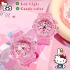 Đồng hồ đeo tay kỹ thuật số Hello Kitty LED nhiều màu – Giá chỉ 77.000₫