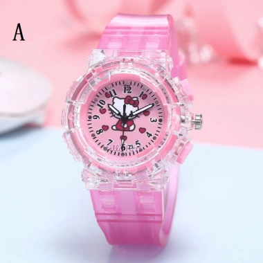 Đồng hồ đeo tay kỹ thuật số Hello Kitty LED nhiều màu – Giá chỉ 77.000₫ 10