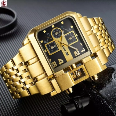 Đồng hồ đeo tay nam mặt lớn vuông, lịch, thích hợp cắm trại và đi bộ - 440.440 VND 3