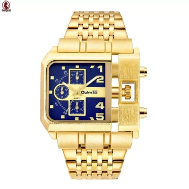 Đồng hồ đeo tay nam mặt lớn vuông, lịch, thích hợp cắm trại và đi bộ - 440.440 VND 9