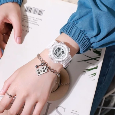 Đồng hồ điện tử nam nữ sport S07 thiết kế thời trang thể thao, chỉ 37.000 VNĐ