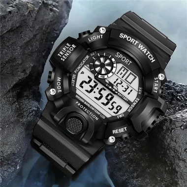 Đồng hồ điện tử nam nữ Sport Watchh mẫu mới, kỹ thuật số, thiết kế thể thao, bảo hành 12 tháng - Giá 18.000₫
