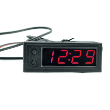 Đồng Hồ Điện Tử Xe Hơi 3 Trong 1 Hiển Thị Nhiệt Độ - Giá Ưu Đãi 225.500₫