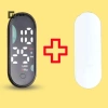 Đồng hồ điện tử xe máy màn hình kỹ thuật số phát sáng, chống nước, giá 33.686 VND 18