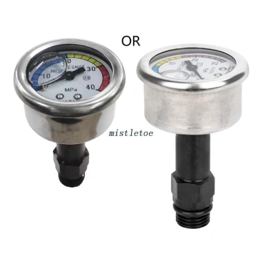 Đồng Hồ Đo Áp Suất 2.5-25Mpa Cho Máy Rửa Xe Hơi Độ Chính Xác Cao Giá Ưu Đãi 100.210