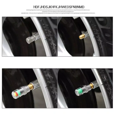 Đồng hồ đo áp suất lốp 4 chiếc Pomervn - Nắp van, cảnh báo, giám sát áp suất ô tô, giảm giá 48.400 VND 3 Đồng hồ đo áp suất lốp 4 chiếc Pomervn - Nắp van, cảnh báo, giám sát áp suất ô tô, giảm giá 48.400 VND 3