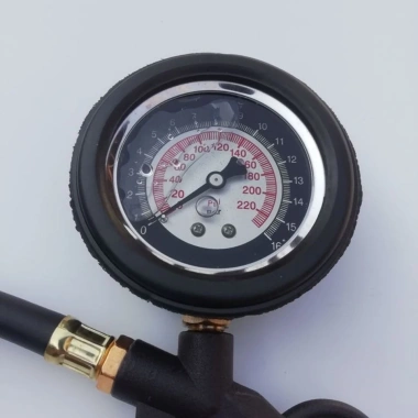Đồng hồ đo áp suất lốp chính xác cao, màn hình số, dây đeo, giá 132.567 VND
