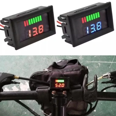 Đồng hồ đo điện áp kỹ thuật số ô tô 12V-72V EHES Đo chính xác hiển thị LCD 5 Đồng hồ đo điện áp kỹ thuật số ô tô 12V-72V EHES Đo chính xác hiển thị LCD 5