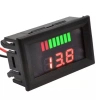 Đồng hồ đo điện áp kỹ thuật số ô tô 12V-72V EHES Đo chính xác hiển thị LCD 7
