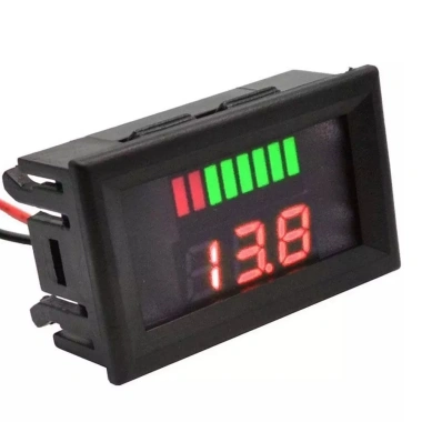 Đồng hồ đo điện áp kỹ thuật số ô tô 12V-72V EHES Đo chính xác hiển thị LCD