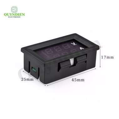Đồng hồ đo điện áp và dòng DC hiển thị kép 0-100V 10A – Giá chỉ 53.350₫ – Linh Kiện Quỳnh Diễn 3
