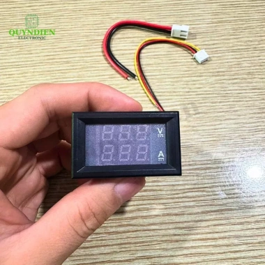 Đồng hồ đo điện áp và dòng DC hiển thị kép 0-100V 10A – Giá chỉ 53.350₫ – Linh Kiện Quỳnh Diễn 6