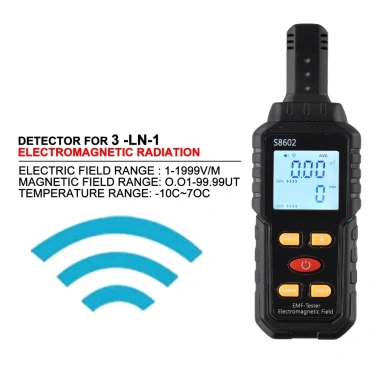 Đồng hồ đo liều bức xạ kỹ thuật số 3 inch cho Geiger EMF - Giá ưu đãi 432.948₫ 3
