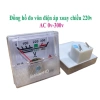 Đồng hồ đo vôn kế 220V AC Lớn và Nhỏ Linh kiện Quỳnh Diễn, Giá 26.600₫