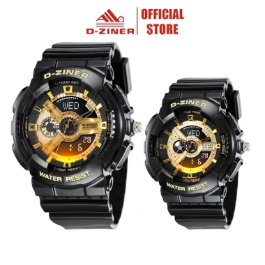 Đồng Hồ Đôi Điện Tử Thể Thao Nam Nữ D-ZINER 8.248 Full Box LINDO – 699.000₫