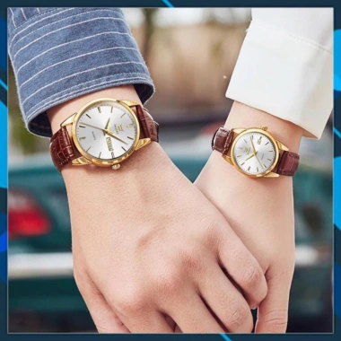 Đồng hồ đôi Olevs Nhật Bản cao cấp - Chống thấm nước, dây da, dạ quang, thạch anh, cơ cấu chỉ kim - Giá ưu đãi 1.9 triệu 9 Đồng hồ đôi Olevs Nhật Bản cao cấp - Chống thấm nước, dây da, dạ quang, thạch anh, cơ cấu chỉ kim - Giá ưu đãi 1.9 triệu 9