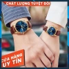 Đồng hồ đôi Olevs Nhật Bản cao cấp - Chống thấm nước, dây da, dạ quang, thạch anh, cơ cấu chỉ kim - Giá ưu đãi 1.9 triệu 10