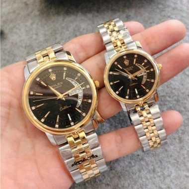 Đồng Hồ Đôi RoLex Mặt Trăng Khuyết - Máy Pin Nhật, Chống Xước, Tặng Hộp Đẹp 4.2 Triệu 2 Đồng Hồ Đôi RoLex Mặt Trăng Khuyết - Máy Pin Nhật, Chống Xước, Tặng Hộp Đẹp 4.2 Triệu 2