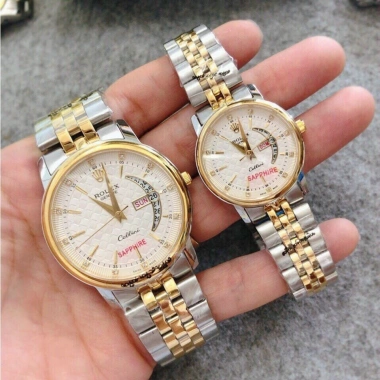 Đồng Hồ Đôi RoLex Mặt Trăng Khuyết - Máy Pin Nhật, Chống Xước, Tặng Hộp Đẹp 4.2 Triệu 4 Đồng Hồ Đôi RoLex Mặt Trăng Khuyết - Máy Pin Nhật, Chống Xước, Tặng Hộp Đẹp 4.2 Triệu 4