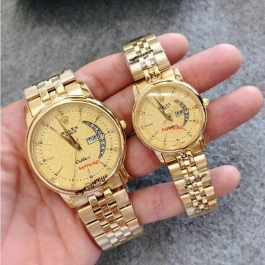 Đồng Hồ Đôi RoLex Mặt Trăng Khuyết - Máy Pin Nhật, Chống Xước, Tặng Hộp Đẹp 4.2 Triệu 6 Đồng Hồ Đôi RoLex Mặt Trăng Khuyết - Máy Pin Nhật, Chống Xước, Tặng Hộp Đẹp 4.2 Triệu 6