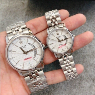 Đồng Hồ Đôi RoLex Mặt Trăng Khuyết - Máy Pin Nhật, Chống Xước, Tặng Hộp Đẹp 4.2 Triệu 7 Đồng Hồ Đôi RoLex Mặt Trăng Khuyết - Máy Pin Nhật, Chống Xước, Tặng Hộp Đẹp 4.2 Triệu 7