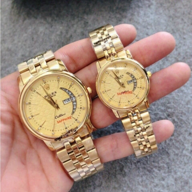 Đồng Hồ Đôi RoLex Mặt Trăng Khuyết - Máy Pin Nhật, Chống Xước, Tặng Hộp Đẹp 4.2 Triệu 16 Đồng Hồ Đôi RoLex Mặt Trăng Khuyết - Máy Pin Nhật, Chống Xước, Tặng Hộp Đẹp 4.2 Triệu 16