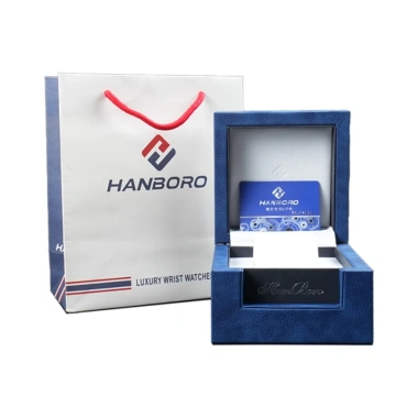Đồng Hồ HANBORO 996 Lục Giác Chính Hãng - Giá 4.05tr, Tặng Thay Kính + Bóp Đựng 7