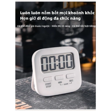 Đồng Hồ Hẹn Giờ Đếm Ngược 99 Phút Mini DIY Tiện Dụng Nhà Bếp, Pin Miễn Phí, Giá 79.900₫ 6 Đồng Hồ Hẹn Giờ Đếm Ngược 99 Phút Mini DIY Tiện Dụng Nhà Bếp, Pin Miễn Phí, Giá 79.900₫ 6