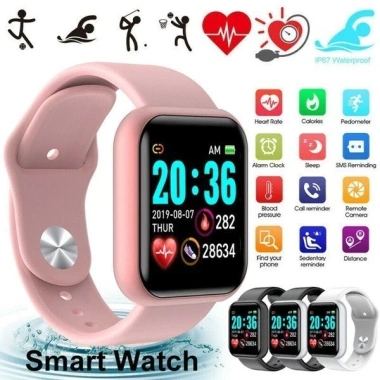 Đồng hồ ILLUNT Y68 Bluetooth chống nước đo nhịp tim thông báo - Giá 75.350₫ 3