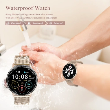 Đồng hồ LIGE 1.28 inch Bluetooth chống nước đo nhịp tim theo dõi sức khỏe Android iOS - 352.000₫ 5