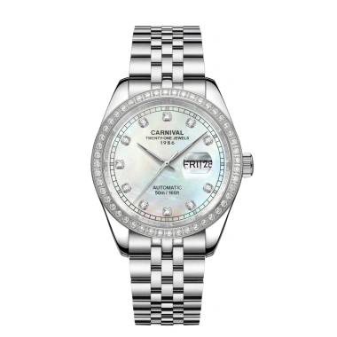 Đồng Hồ Nam CARNIVAL 8.131G2-VT Viền Đá 40mm - Chính Hãng, Giá Giảm 48% 4.813.800₫ 5