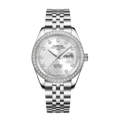Đồng Hồ Nam CARNIVAL 8.131G2-VT Viền Đá 40mm - Chính Hãng, Giá Giảm 48% 4.813.800₫ 6