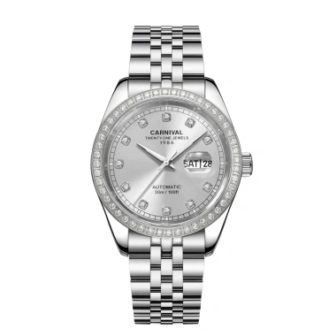 Đồng Hồ Nam CARNIVAL 8.131G2-VT Viền Đá 40mm - Chính Hãng, Giá Giảm 48% 4.813.800₫ 8