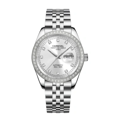 Đồng Hồ Nam CARNIVAL 8.131G2-VT Viền Đá 40mm - Chính Hãng, Giá Giảm 48% 4.813.800₫ 9