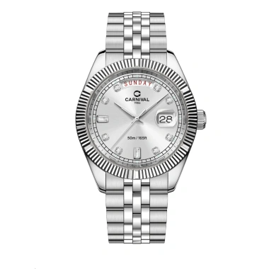 Đồng Hồ Nam Carnival 8.190G-VT Quartz Chính Hãng - Giá Giảm 29% Chỉ 2.990.000 VNĐ