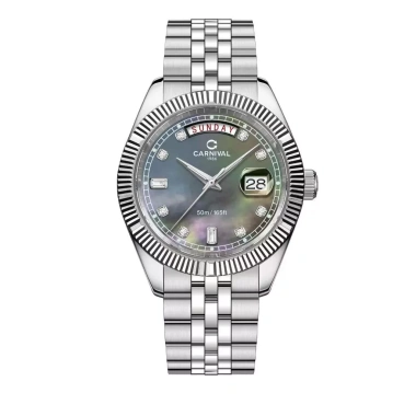 Đồng Hồ Nam Carnival 8.190G-VT Quartz Chính Hãng - Giá Giảm 29% Chỉ 2.990.000 VNĐ