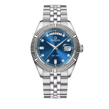Đồng Hồ Nam Carnival 8.190G-VT Quartz Chính Hãng - Giá Giảm 29% Chỉ 2.990.000 VNĐ
