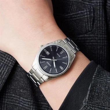 Đồng Hồ Nam Casio MTP-1.302D Mặt Tròn Dây Kim Loại Chính Hãng, Chống Nước 5 ATM, Giá Ưu Đãi 1.595.000 VND 3