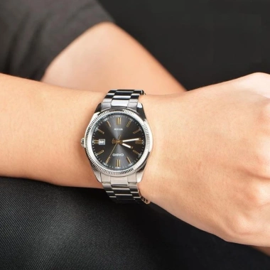 Đồng Hồ Nam Casio MTP-1.302D Mặt Tròn Dây Kim Loại Chính Hãng, Chống Nước 5 ATM, Giá Ưu Đãi 1.595.000 VND 4