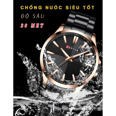 Đồng hồ nam Center Time - Khóa bướm, dây đúc đặc, giảm 20% chỉ 1.280.000₫ 6