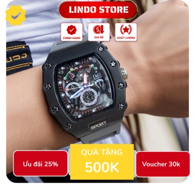 Đồng hồ nam chính hãng CL6.600 - Thiết kế hiện đại, giảm giá 139.000 VND chỉ 139k 3