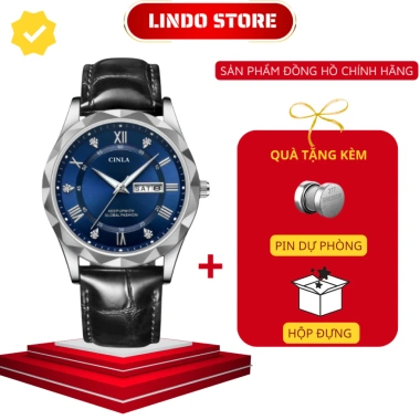 Đồng hồ nam chính hãng CL9.815 bền đẹp, chống nước, giảm giá 18% chỉ 298.000₫ 10