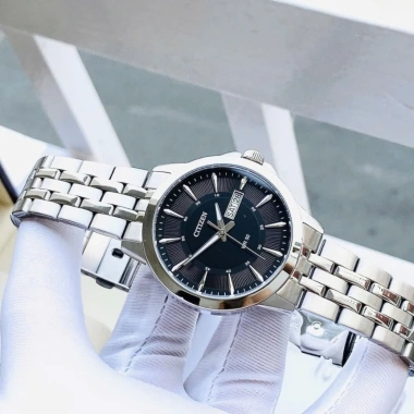 Đồng hồ nam Citizen BF2.011-51E màu đen kim ánh bạc, dây kim loại, kính khoáng 41mm, kháng nước - Giá chỉ 3.922.750 VND 6