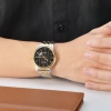 Đồng Hồ Nam Citizen BI1.054-80E Đen Dây Kim Loại Vàng Trắng Mặt Kính Khoáng 40mm Kháng Nước Chính Hãng 8