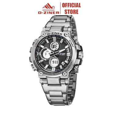 Đồng hồ nam D-ZINER DZ8.275 chính hãng, dây thép không gỉ, bền, chống nước 30M - 490k
