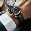 Đồng Hồ Nam Dây Da Cao Cấp Mặt Đen Viền Rose Gold - Lịch Ngày Đêm, Phong Cách Doanh Nhân Sang Trọng - Giá Ưu Đãi 128k 2