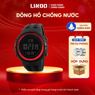 Đồng hồ nam DZINER K03 LINDO điên tử thể thao – Chống nước, bền bỉ, giá 145k