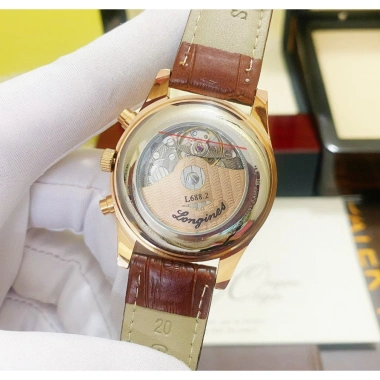 Đồng Hồ Nam Longines Sapphire LA65 40mm 6 Kim Dây Da Máy Cơ Automatic Nhật - Giá Ưu Đãi 2.949.000₫ 7 Đồng Hồ Nam Longines Sapphire LA65 40mm 6 Kim Dây Da Máy Cơ Automatic Nhật - Giá Ưu Đãi 2.949.000₫ 7