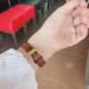 Đồng hồ nam nữ Hale 549 chống nước, dây da và viền thép không gỉ, thời trang trẻ trung, giá 1,380,000 6
